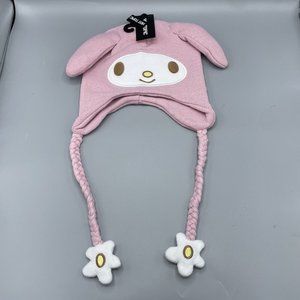 Sanrio My Melody Tassel Beanie Bioworld NEW